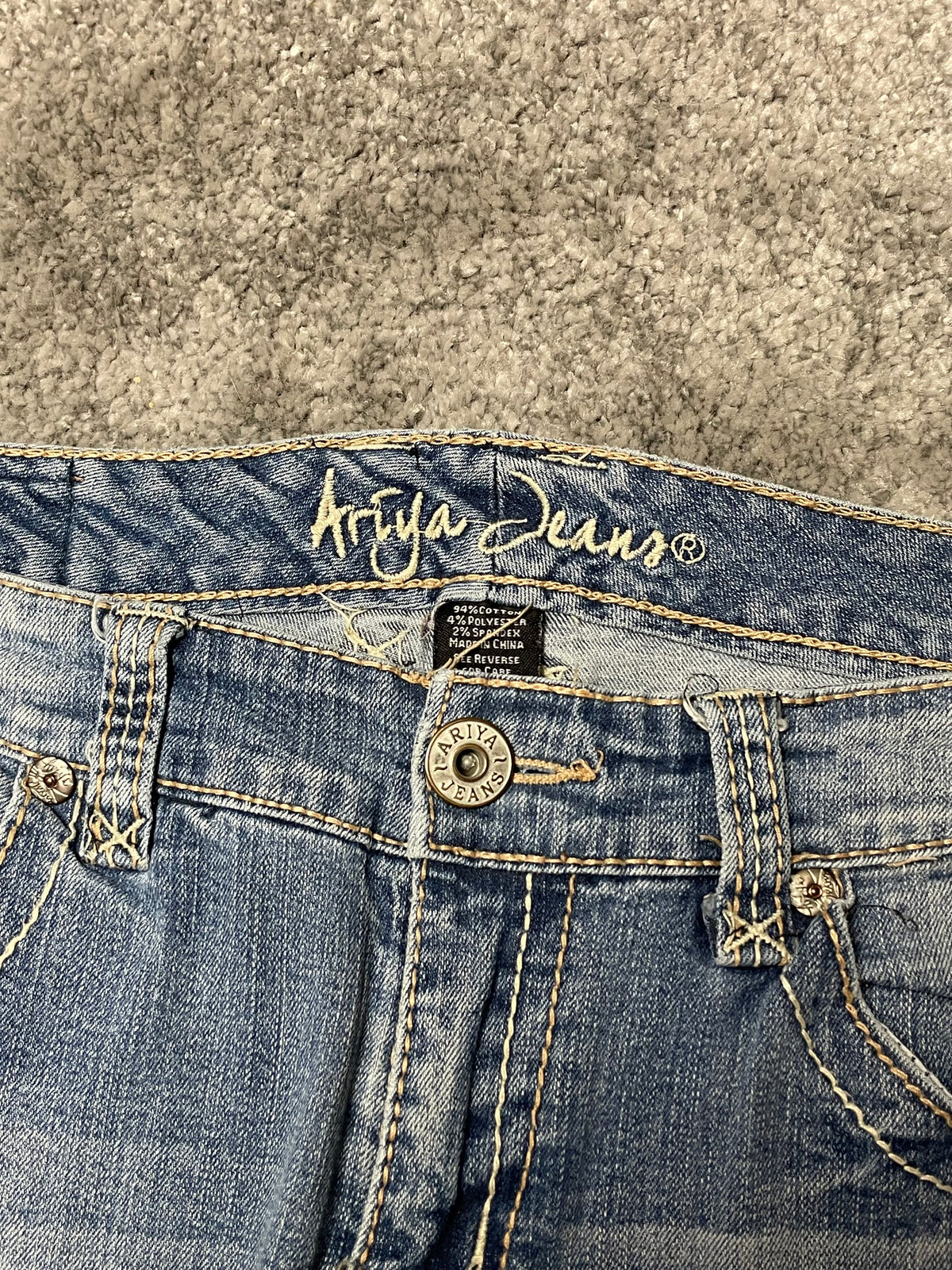 Ariya Jeans Pocket print (S)