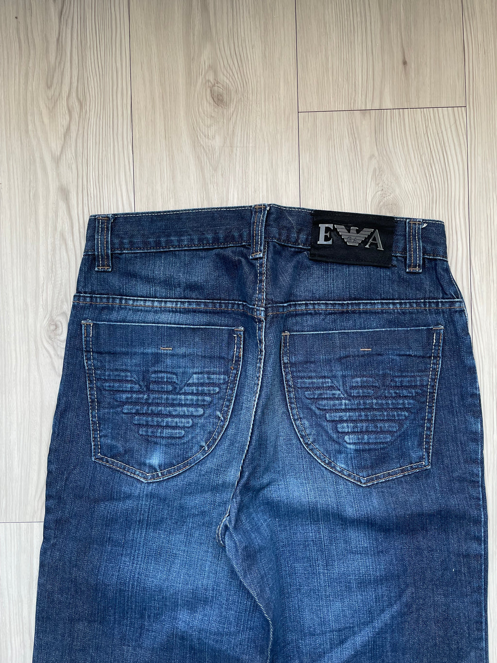 Armani Big Print Jeans (S)