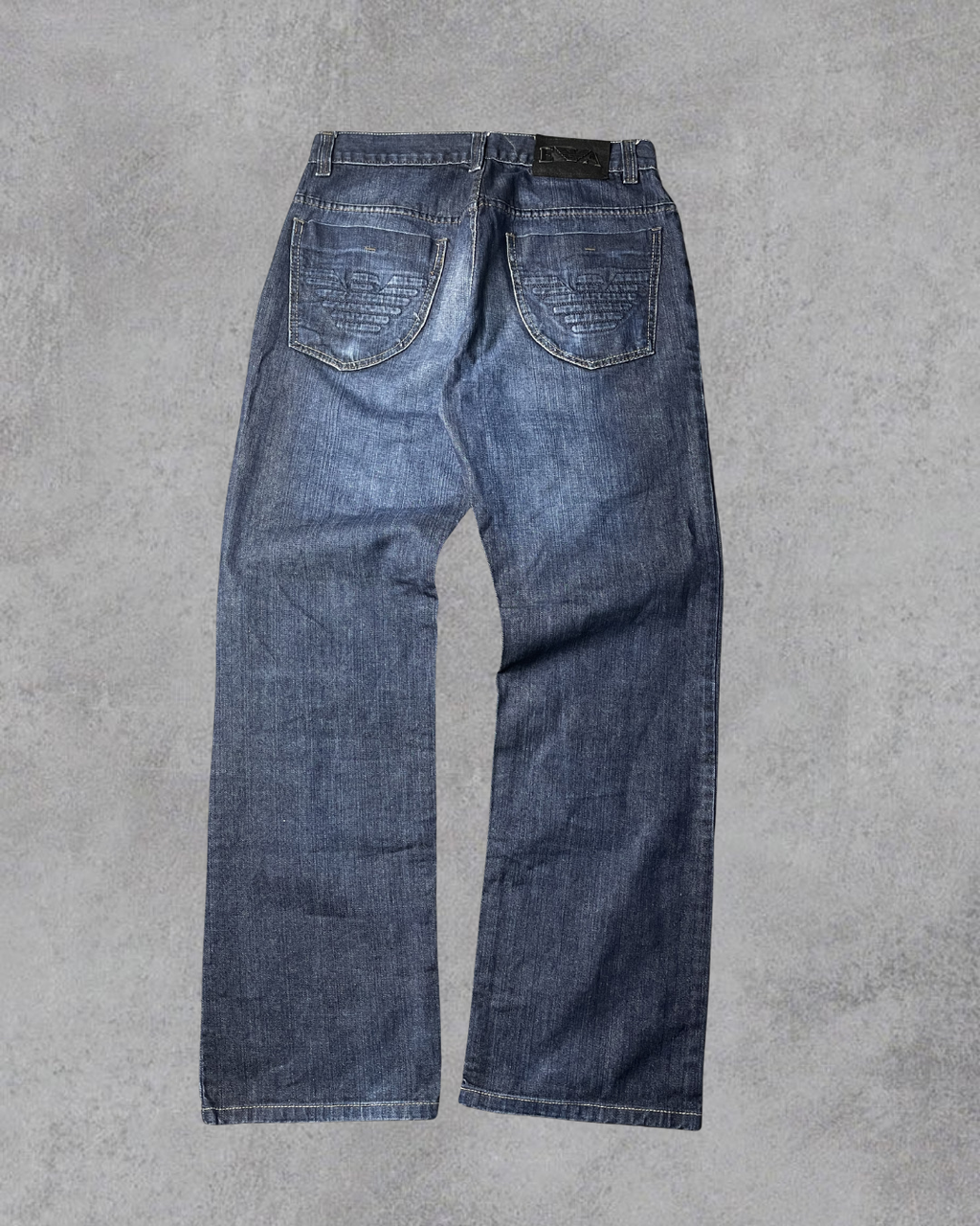 Armani Big Print Jeans (S)