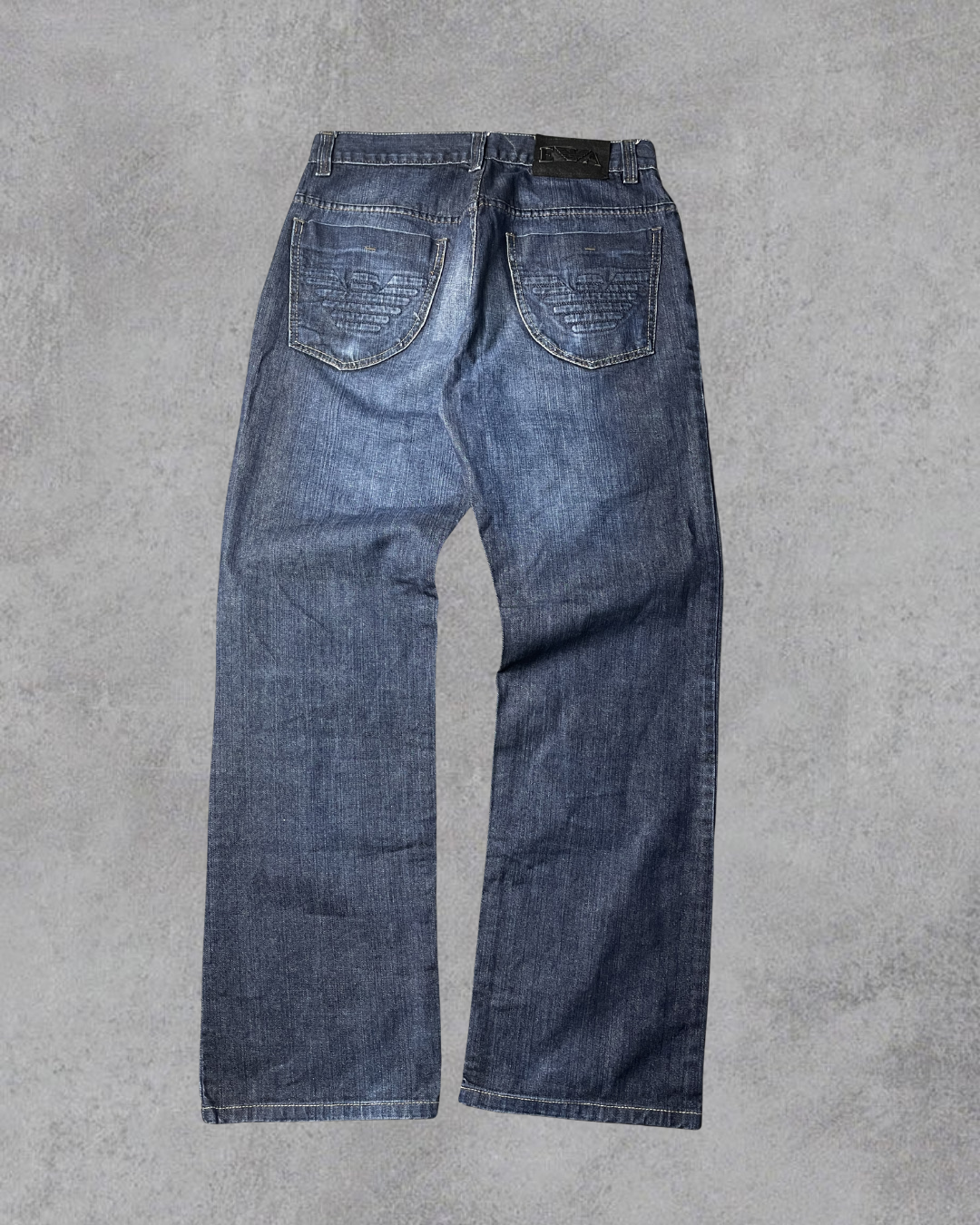 Armani Big Print Jeans (S)