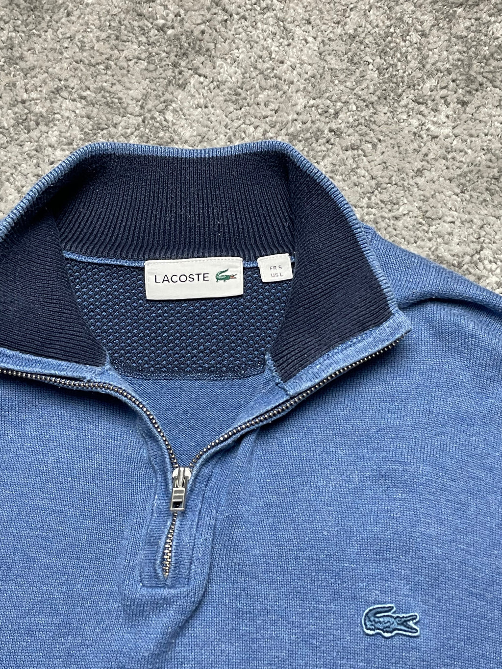 Lacoste Zip Pullover (L)