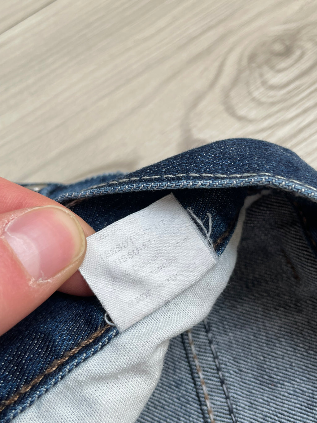 Armani Big Print Jeans (S)