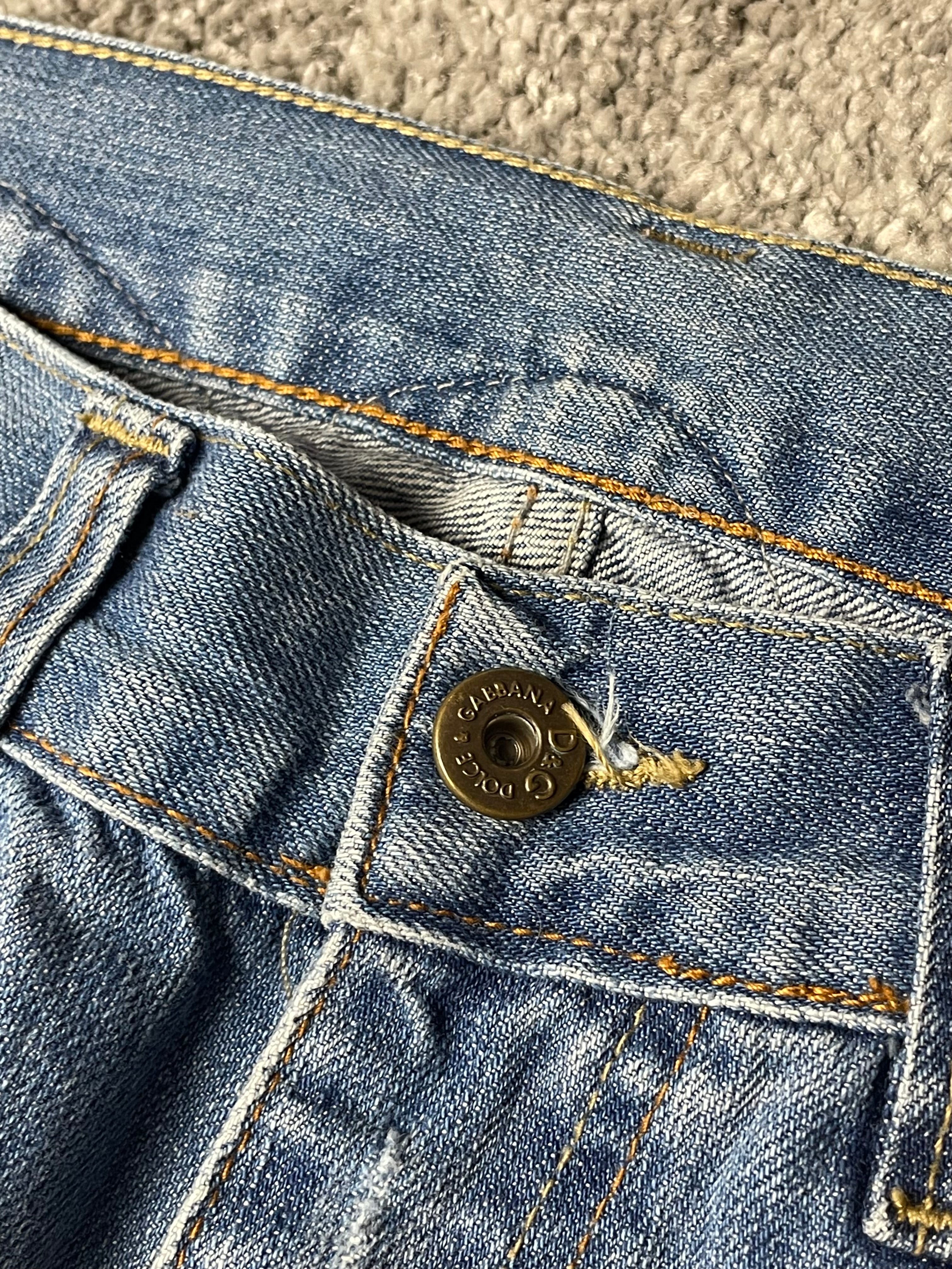 Dolce & Gabbana Big Print Jeans (S)