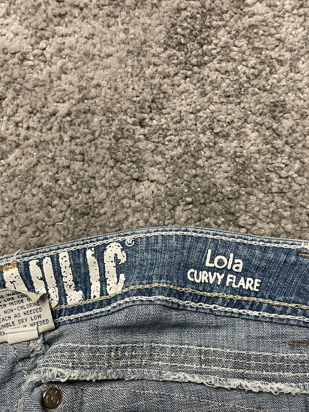 Hydraulic Curvy Flare Jeans Y2k (S)