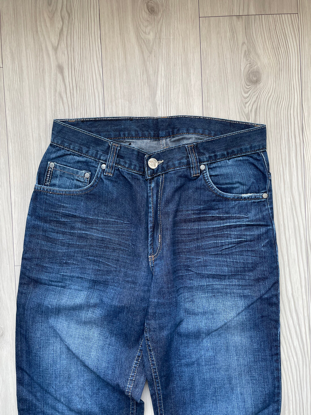 Armani Big Print Jeans (S)