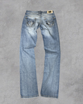 Dolce & Gabbana Strass Pocket Straight Leg Low Waist Jeans (S)