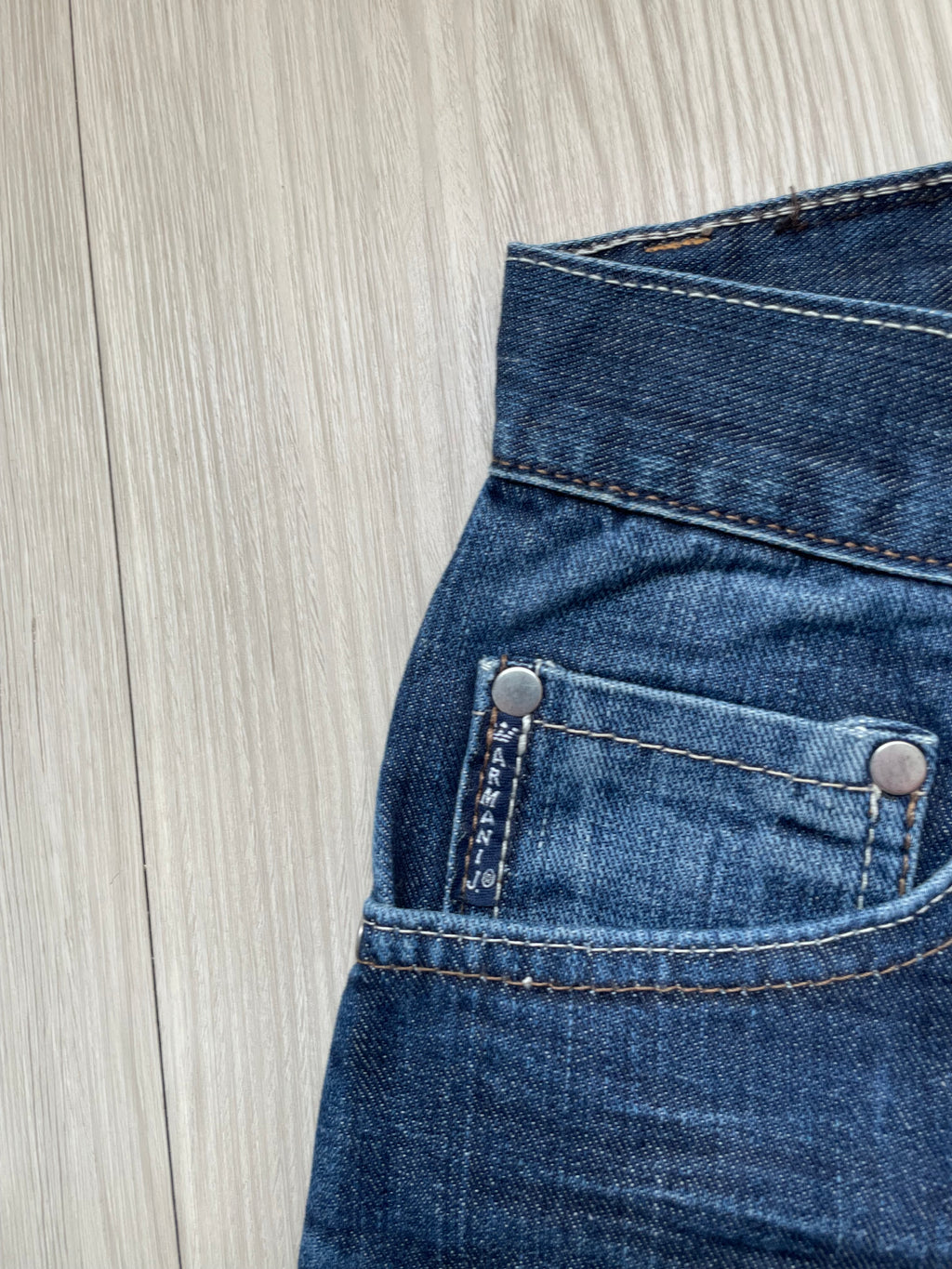 Armani Big Print Jeans (S)