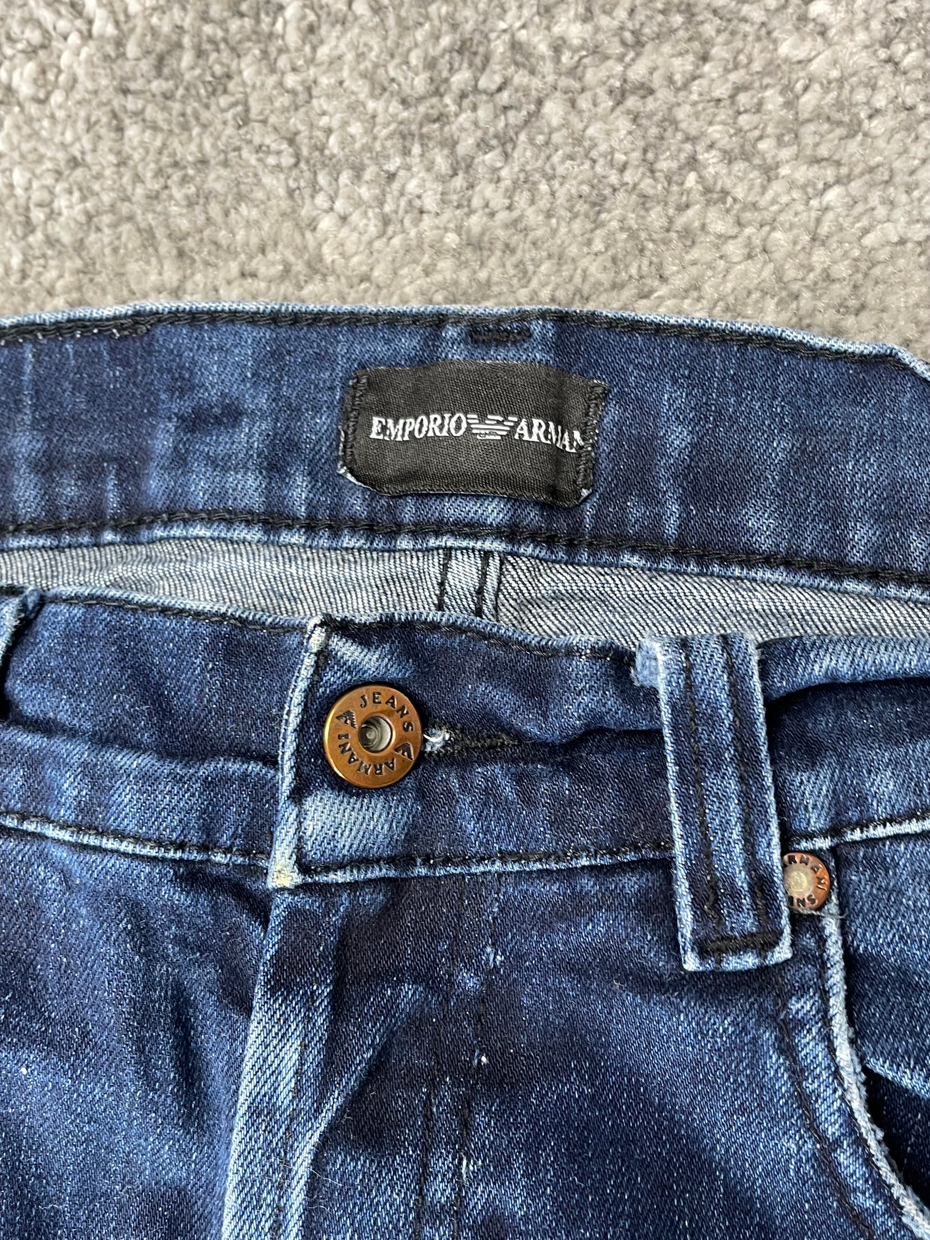 Armani Big Print Jeans (S)