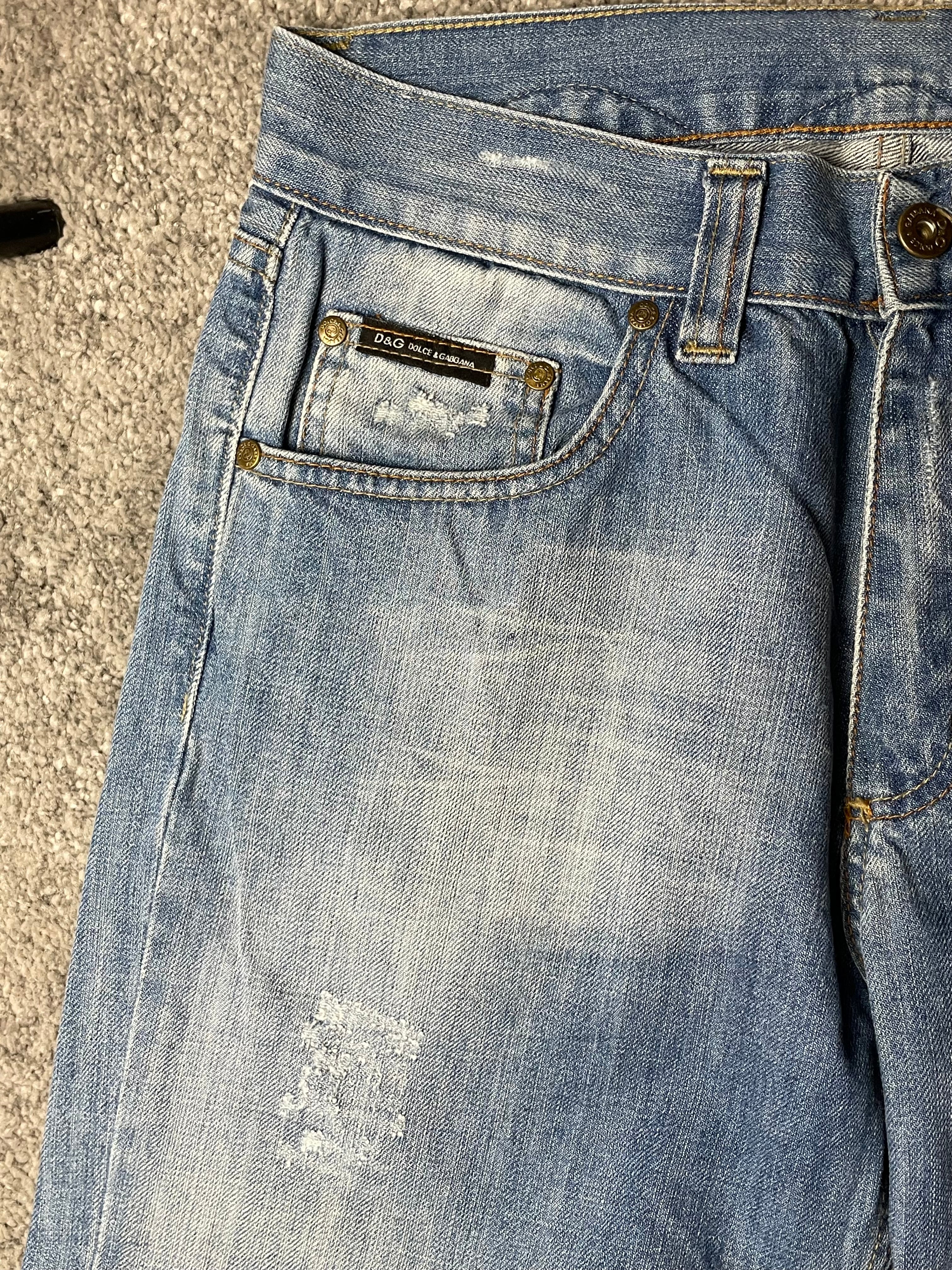 Dolce & Gabbana Big Print Jeans (S)