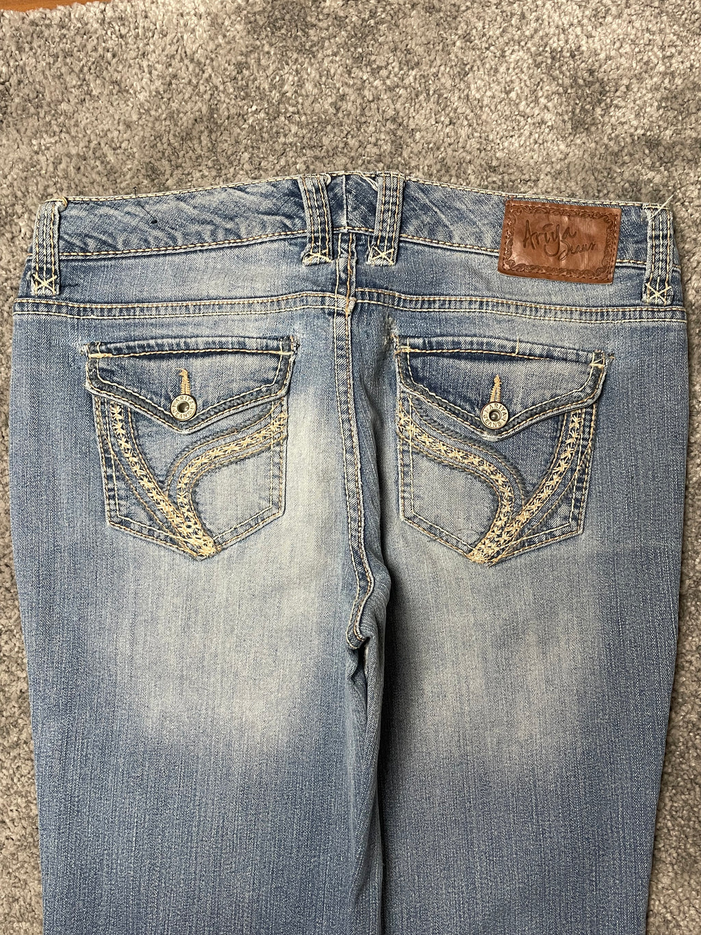 Ariya Jeans Pocket print (S)
