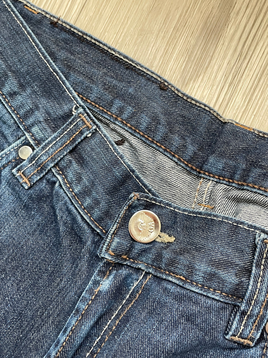 Armani Big Print Jeans (S)