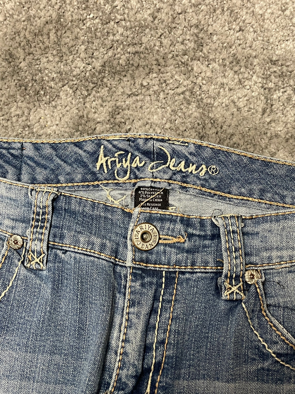 Ariya Jeans Pocket print (S)