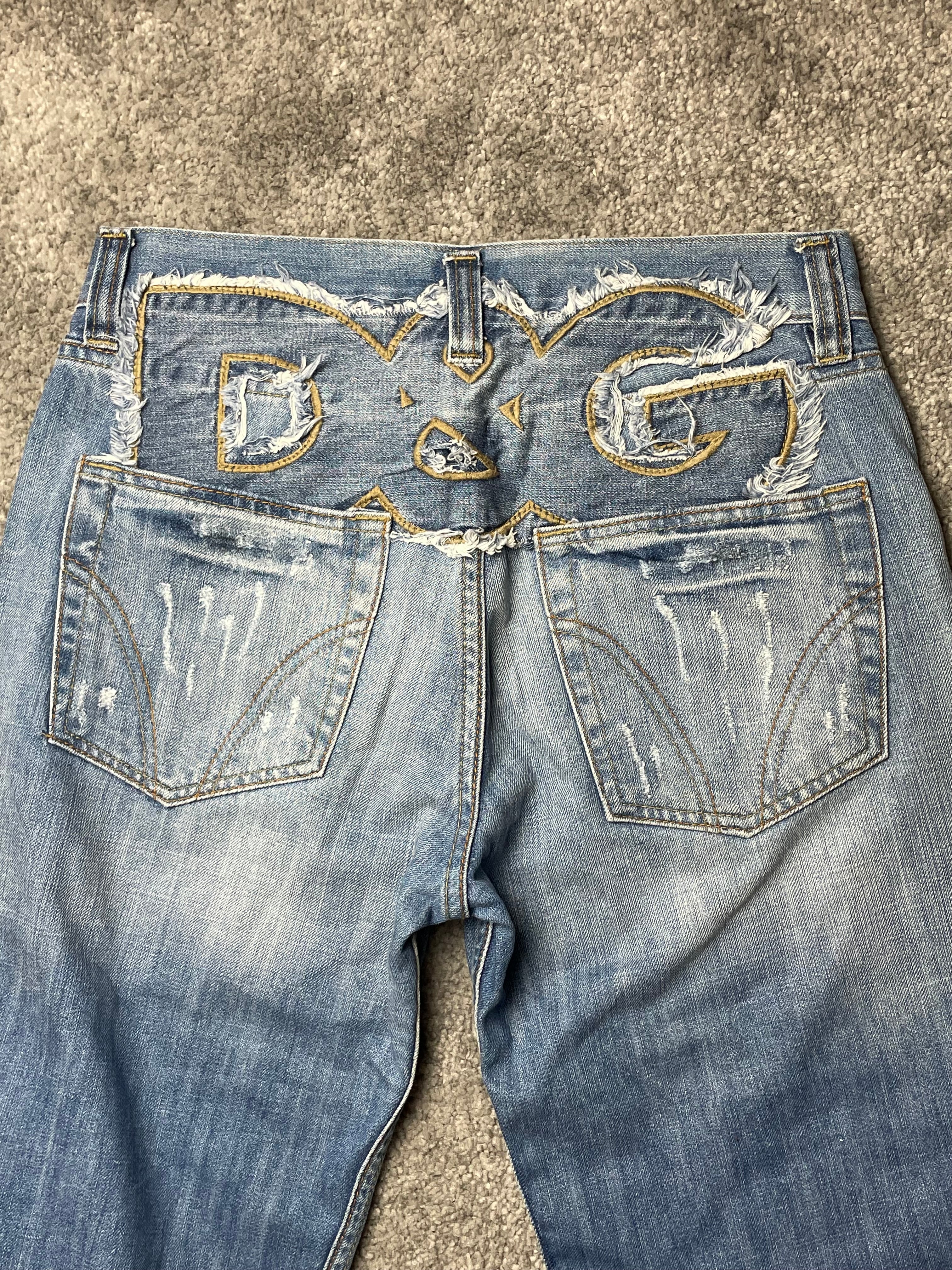 Dolce & Gabbana Big Print Jeans (S)