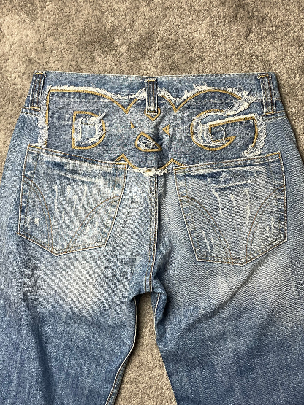 Dolce & Gabbana Big Print Jeans (S)