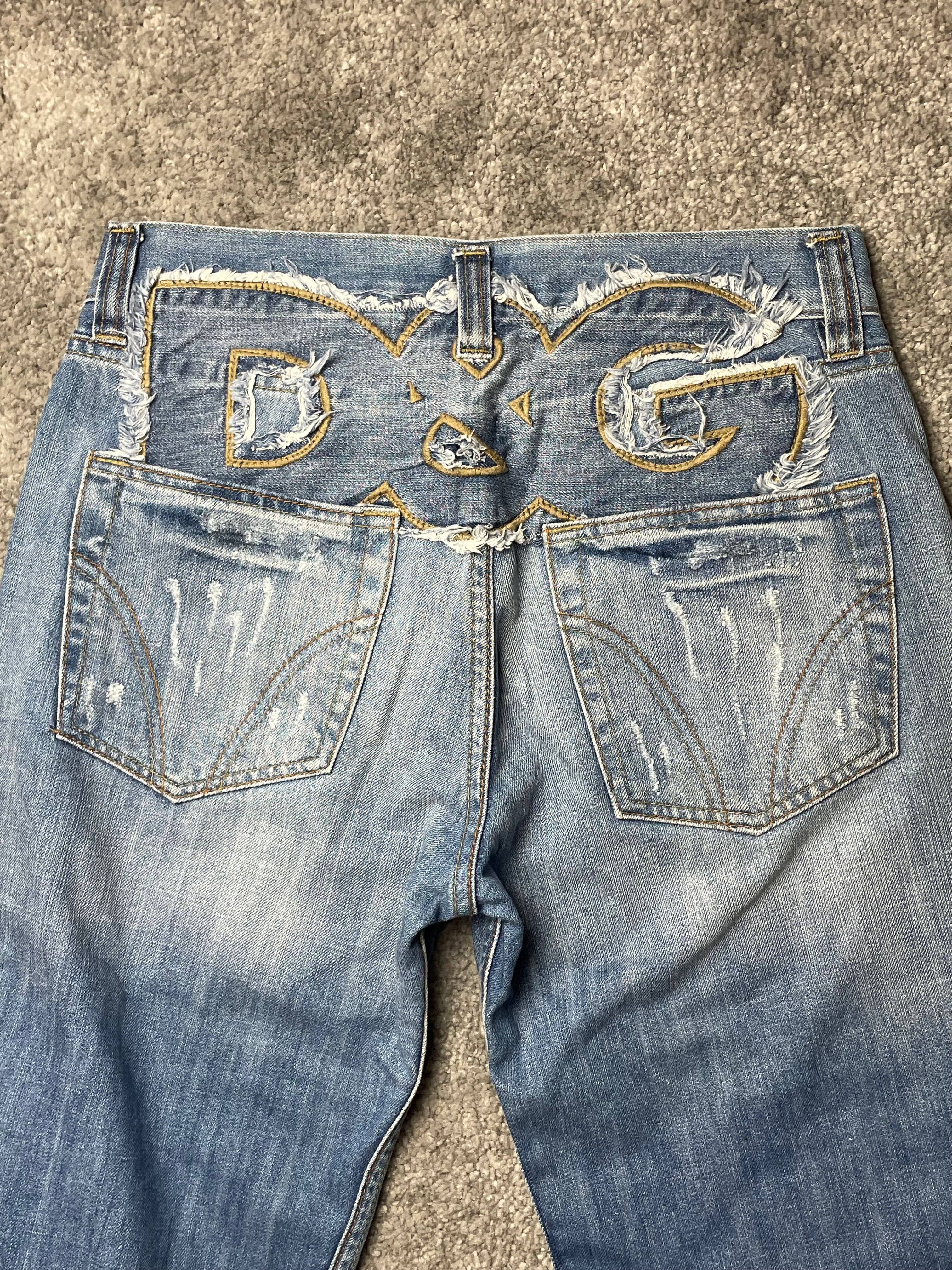 Dolce & Gabbana Big Print Jeans (S)